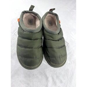UGG Tasman Lta Moccasin Slippers Women's 6 Burnt Olive Slip-On Round Toe Casual